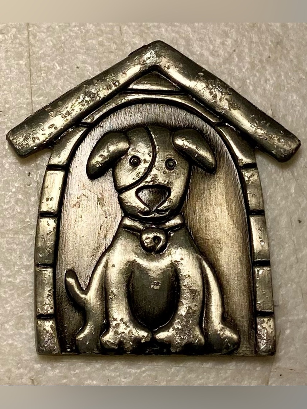 Ganz Dog Lover Metal Pocket Lucky Charm Dog House Man’s Best Friend Carry Token